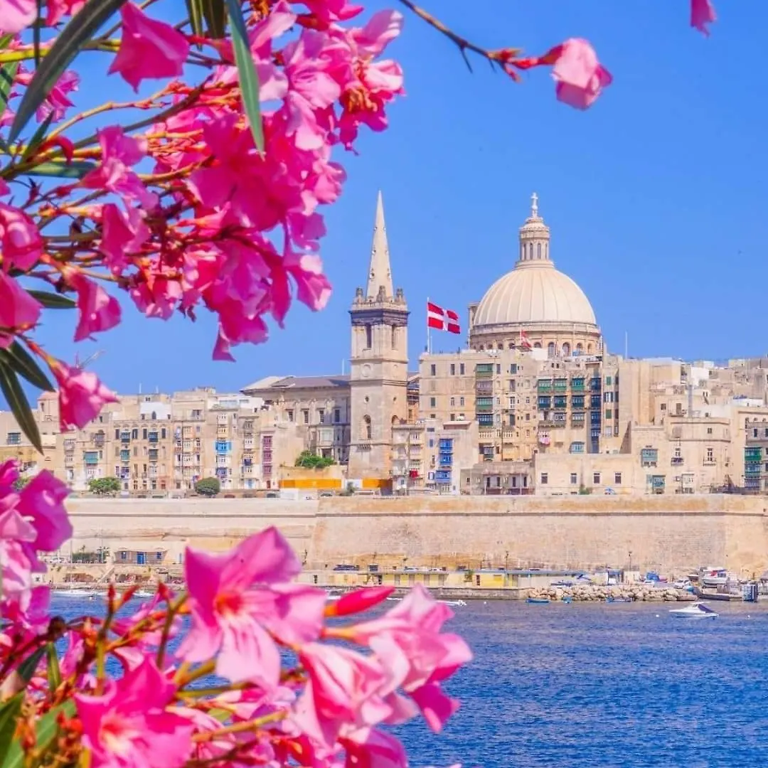 Sea View Over Valletta Strand Area Sliema