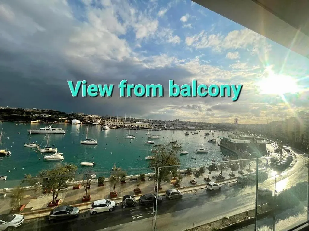 Sea View Over Valletta Strand Area Sliema 0*,